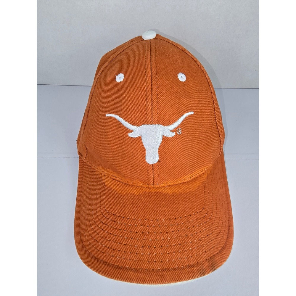 Texas Longhorns Hat ap Strapback Adjustable Orange White Licensed College NCAA